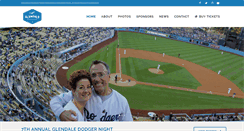Desktop Screenshot of glendaledodgernight.com